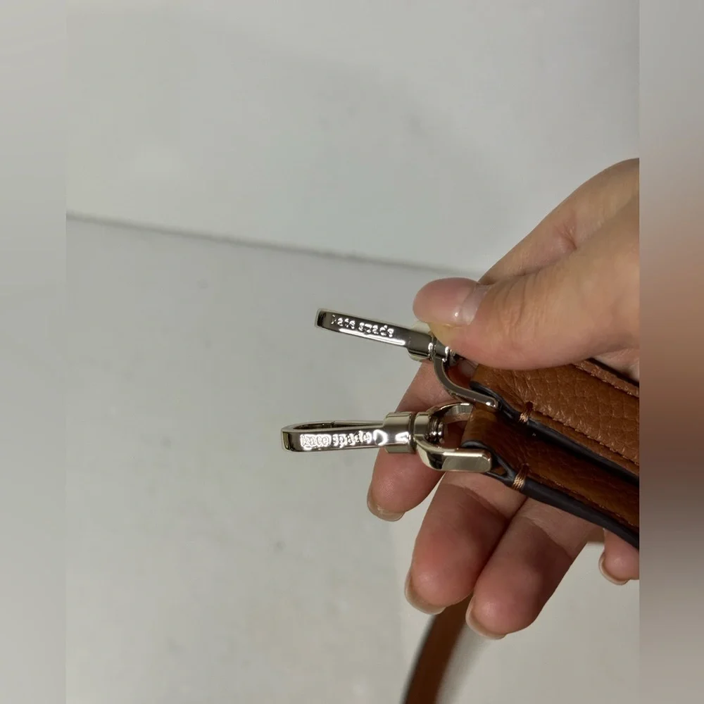 Kate Spade Brown Leather Crossbody Strap